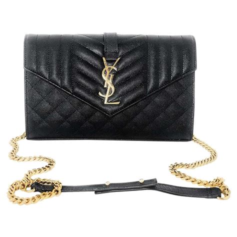 saint laurent ysl envelope wallet on chain|YSL wallet on chain sale.